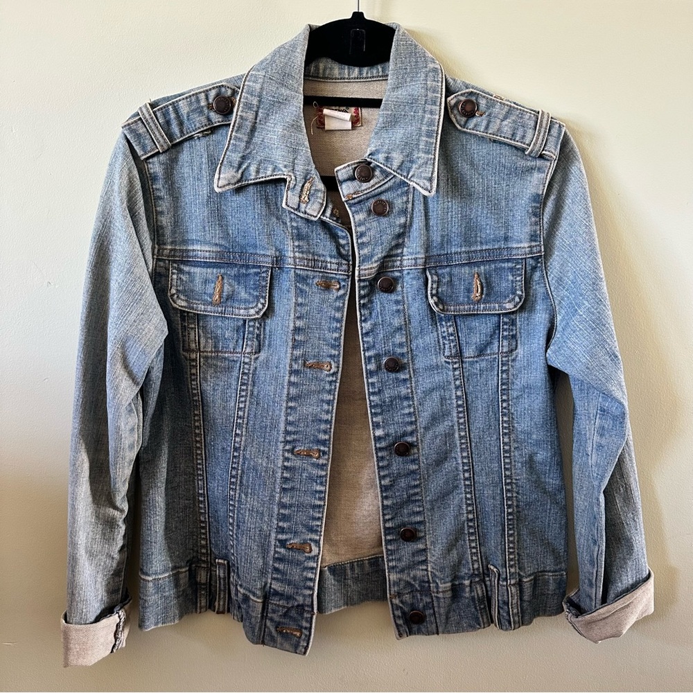 Papaya Light Blue Jean Jacket